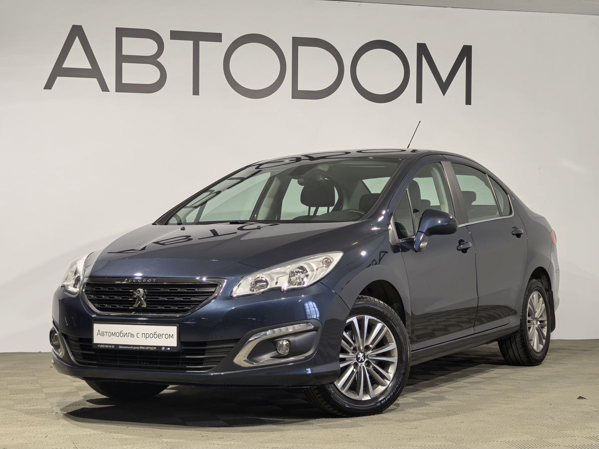 Peugeot 408 I [рестайлинг] 1.6 AT (115 л.с.) Allure Синий 2022 с пробегом 13 704 км