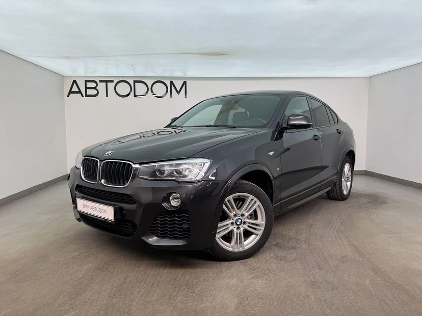 BMW X4 I поколение (F26) 2.0 AT 4WD (184 л.с.) M Sport Локальная сборка Серый 2018 с пробегом 86 792 км