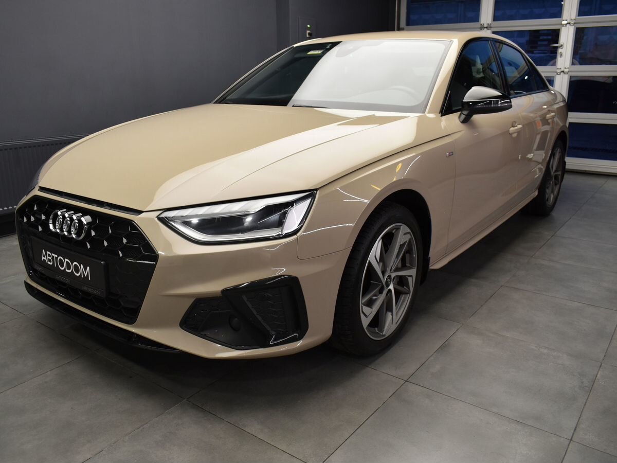 Audi A4 V (B9) [рестайлинг] 2.0 AMT 4WD (249 л.с.) Sport Коричневый 2021 с пробегом 50 945 км