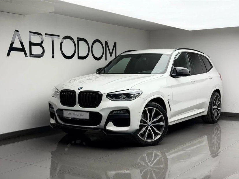 BMW X3 III поколение (G01) 3.0d AT 4WD (249 л.с.) M Sport Белый 2018 с пробегом 135 302 км