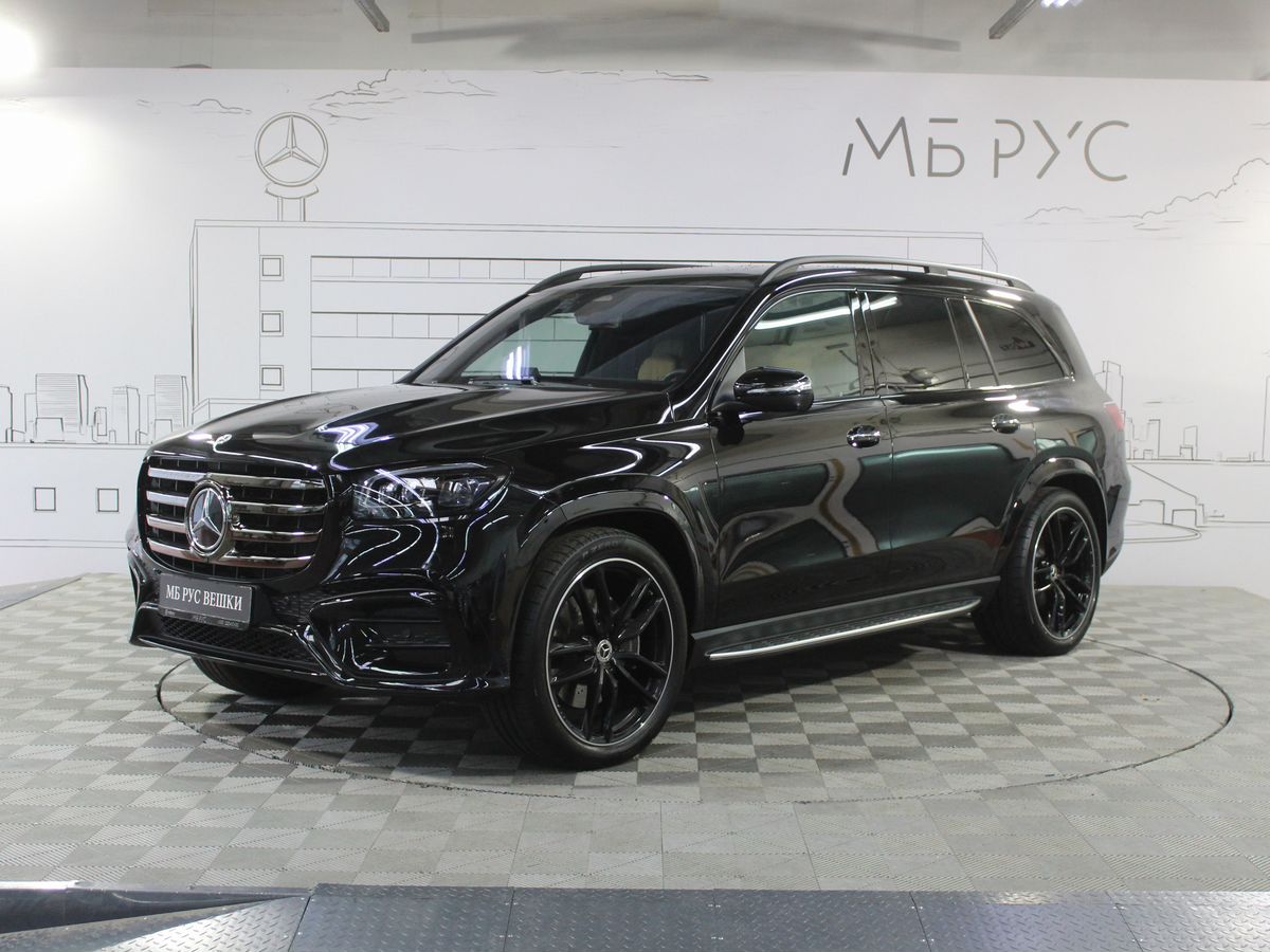 Mercedes-Benz GLS II (X167) [рестайлинг] 580 4.0 AT 4Matic (517 л.с.) Base Чёрный 2025 с пробегом 5 444 км