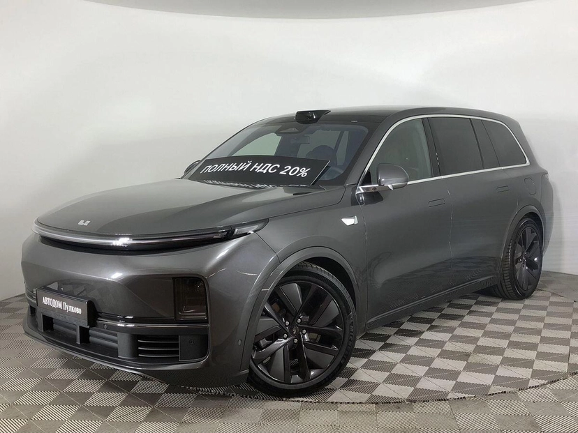 Автомобиль Li Auto L9 I поколение 1.5hyb AT 4WD (449 л.с.) Max Серый 2023 с пробегом 20 км