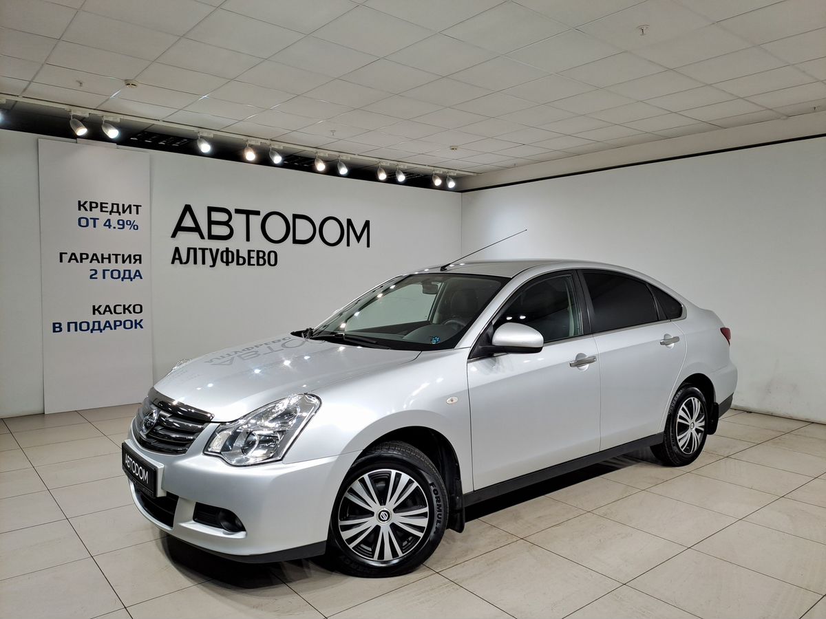 Nissan Almera III поколение (G15) 1.6 MT (102 л.с.) Comfort Серебристый 2018 с пробегом 66 220 км
