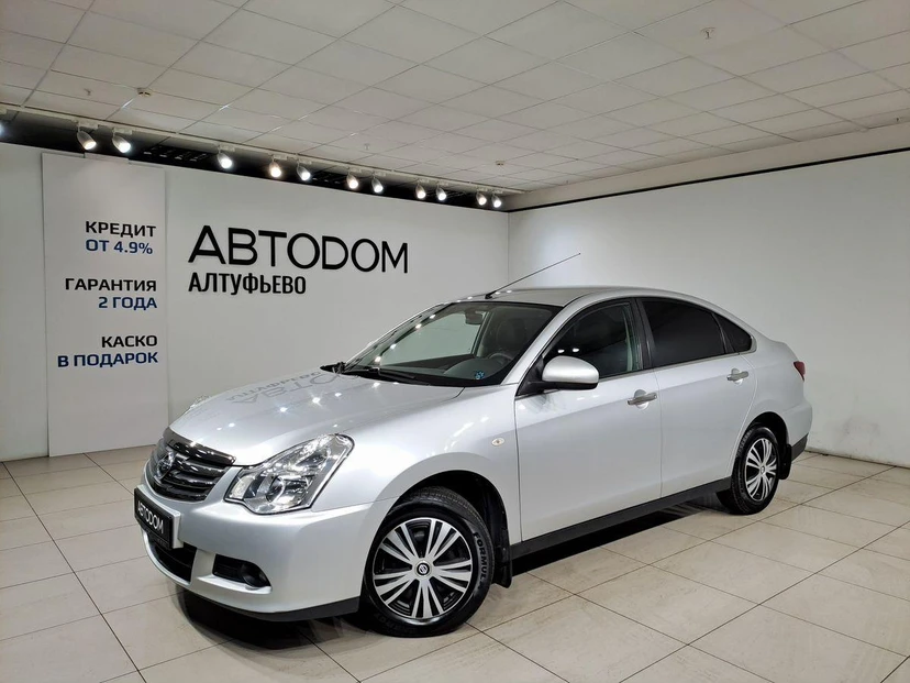 Nissan Almera III поколение (G15) 1.6 MT (102 л.с.) Comfort Серебристый 2018 с пробегом 66 220 км
