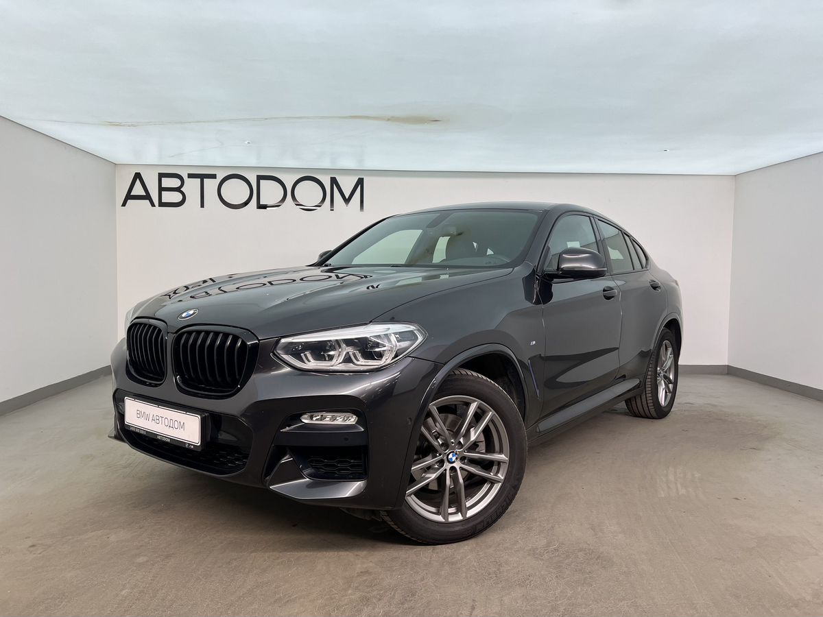 BMW X4 II поколение (G02) 2.0d AT 4WD (190 л.с.) M Sport Серый 2019 с пробегом 94 364 км