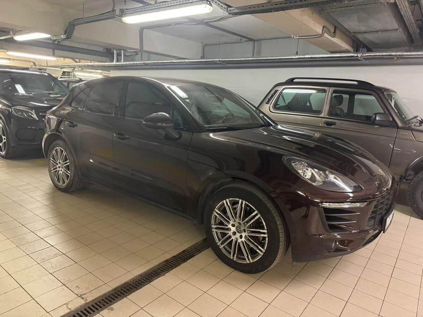 Автомобиль Porsche Macan I поколение S 3.0 AMT 4WD (340 л.с.) S Коричневый 2014 с пробегом 50 139 км