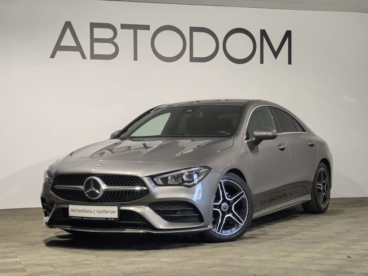 Mercedes-Benz CLA II поколение (C118/X118) 200 1.3 AMT (150 л.с.) Sport Серый 2021 с пробегом 67 463 км