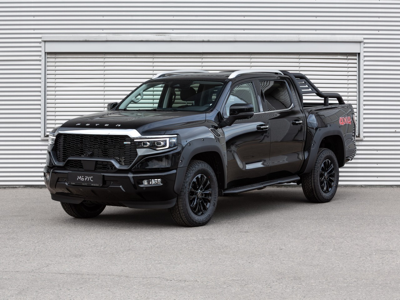 Автомобиль Foton Tunland V9 I поколение 2.0d AT 4WD (159 л.с.) Prestige Чёрный 2025 