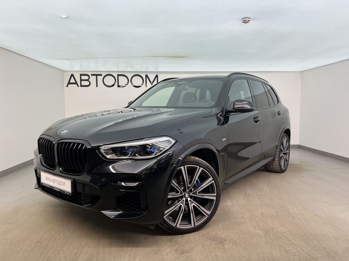Автомобиль BMW X5 IV поколение (G05) 3.0d AT 4WD (286 л.с.) M Sport Pro Чёрный 2021 с пробегом 122 967 км