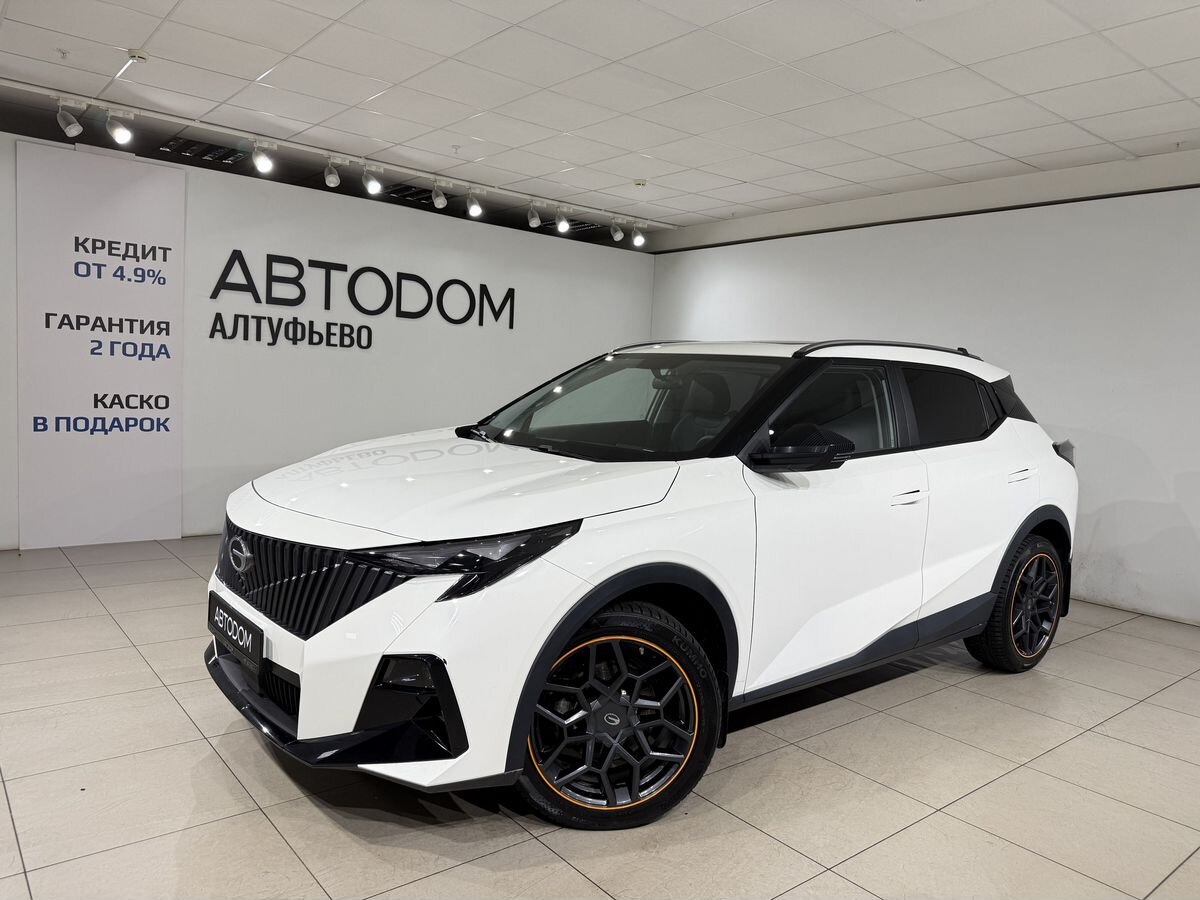 Автомобиль GAC GS3 II поколение 1.5 AMT (170 л.с.) GB R-Style Белый 2024 с пробегом 15 487 км