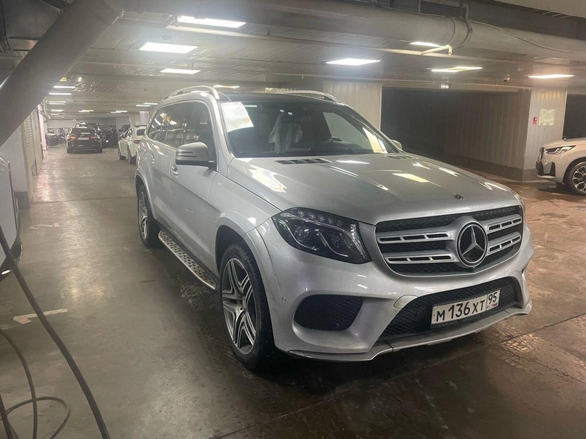 Автомобиль Mercedes-Benz GLS I поколение (X166) 350 3.0d AT 4Matic (249 л.с.) Особая серия Серебристый 2019 с пробегом 175 237 км