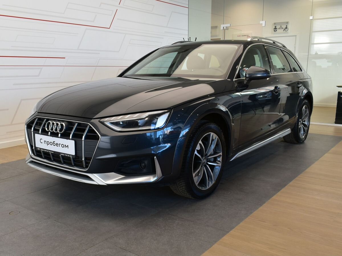 Автомобиль Audi A4 allroad V поколение (B9) 2.0 AMT 4WD (249 л.с.) Base Серый 2020 с пробегом 48 403 км