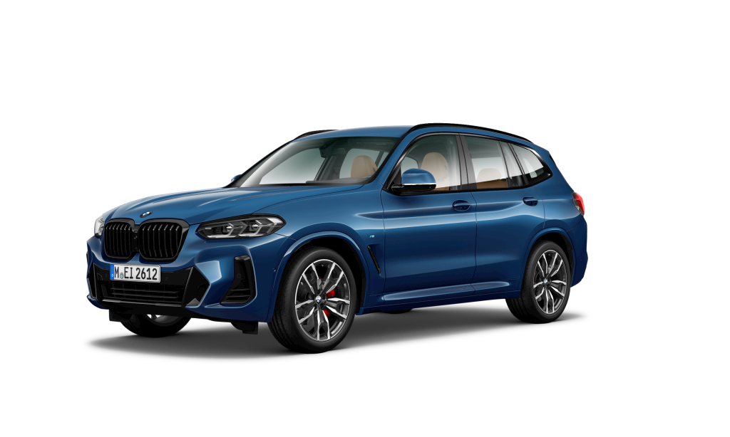 Автомобиль BMW X3 III (G01) [рестайлинг] 2.0d AT 4WD (190 л.с.) M Sport Синий  