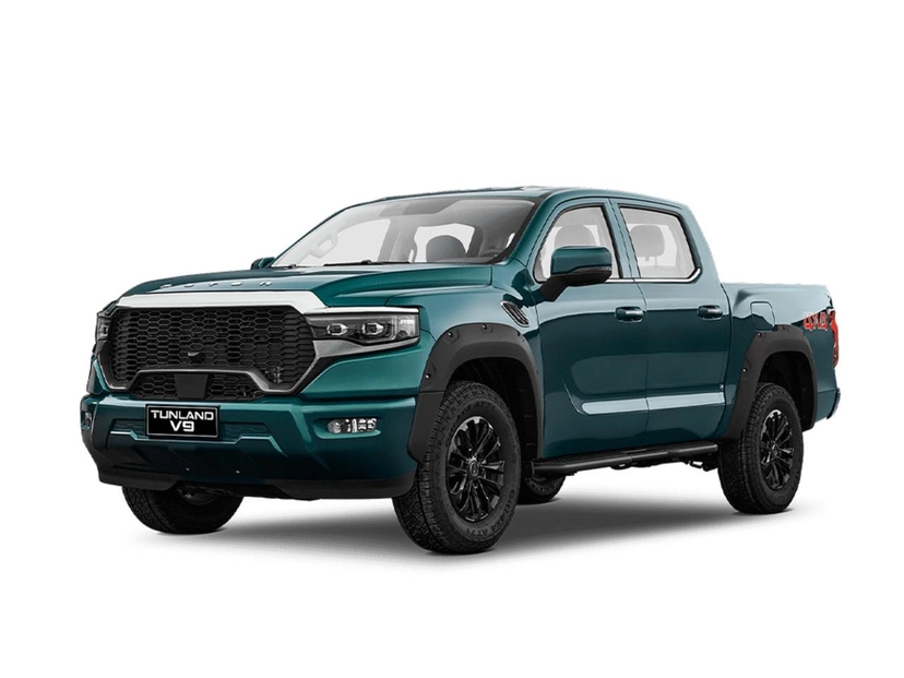 Автомобиль Foton Tunland V9 I поколение 2.0d AT 4WD (159 л.с.) Prestige Зелёный 2025