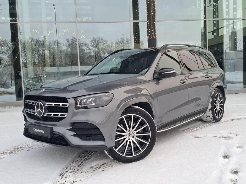 Автомобиль Mercedes-Benz GLS II поколение (X167) 450 3.0 AT 4Matic (367 л.с.) Sport Серый 2021 с пробегом 7 723 км