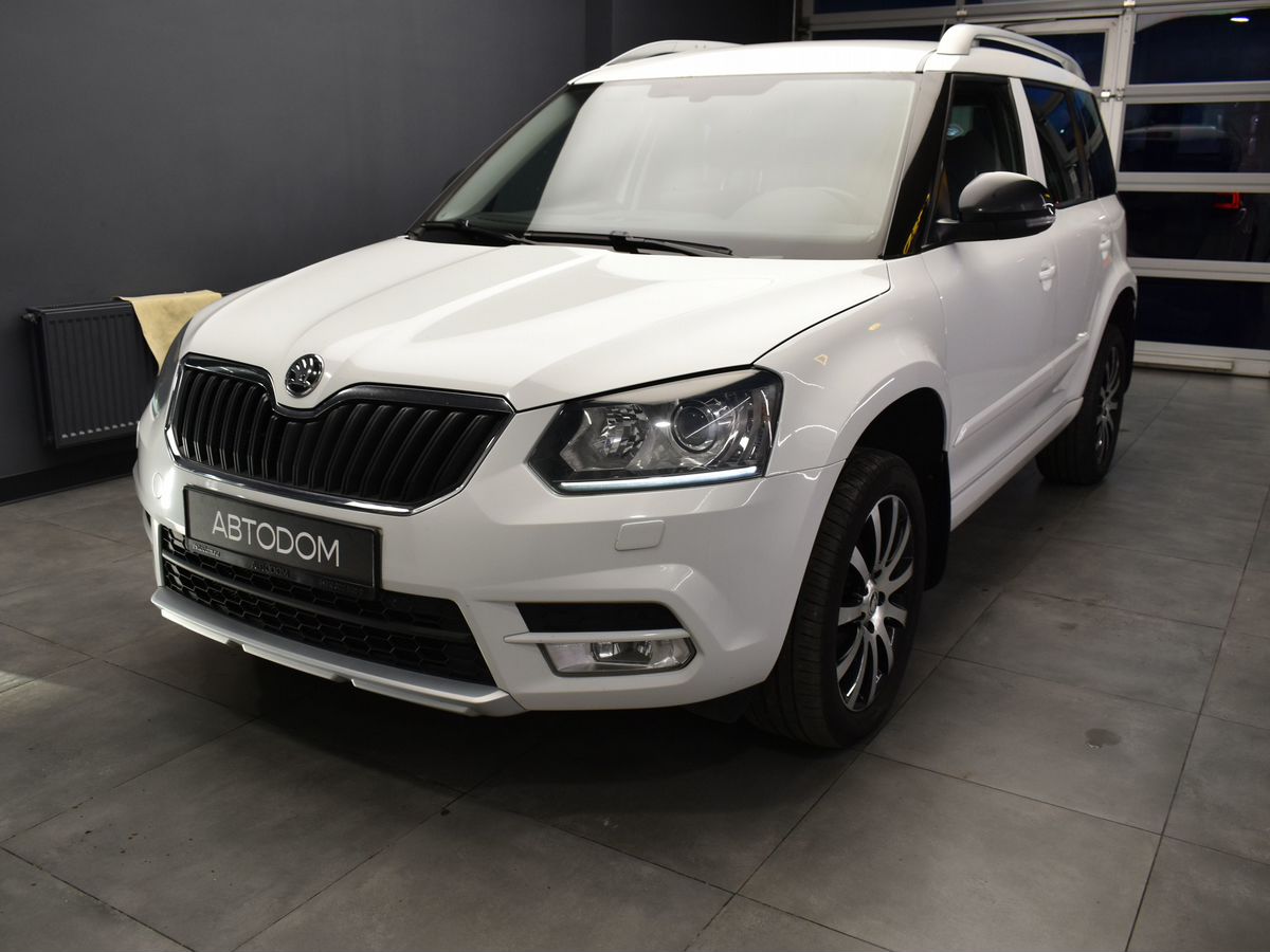 Skoda Yeti I [рестайлинг] 1.8 AMT 4WD (152 л.с.) Adventure Белый 2017 с пробегом 137 258 км