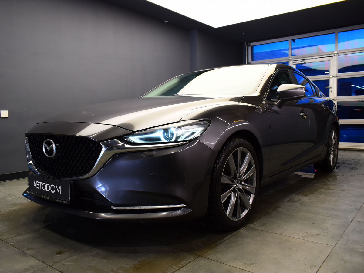 Автомобиль Mazda 6 III (GJ) [2-й рестайлинг] 2.5 AT (194 л.с.) Supreme Коричневый 2019 с пробегом 95 000 км