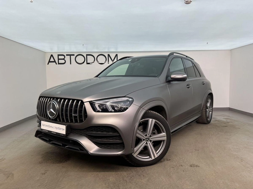 Автомобиль Mercedes-Benz GLE II поколение (V167) 400 2.9d AT 4Matic (330 л.с.) Luxury Серый 2021 с пробегом 85 000 км