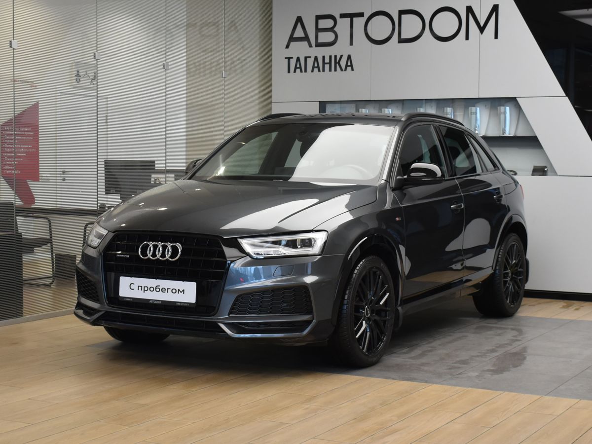 Audi Q3 I (8U) [рестайлинг] 2.0 AMT 4WD (180 л.с.) Sport Серый 2018 с пробегом 94 000 км