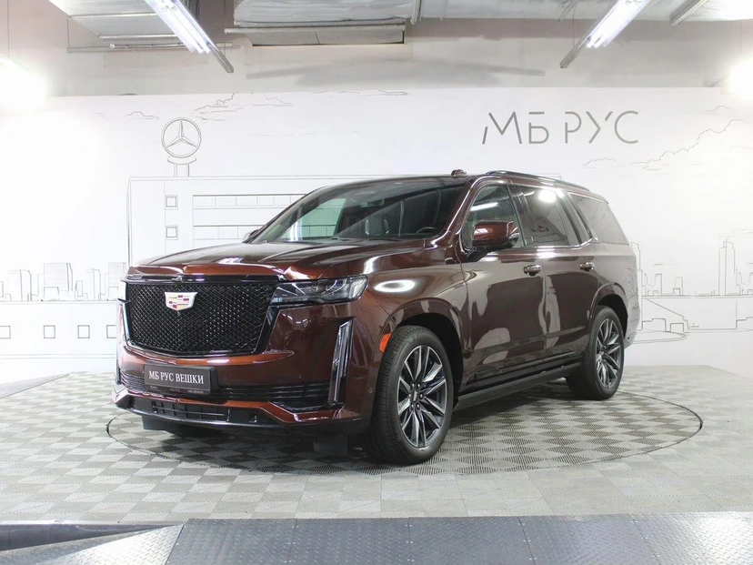 Cadillac Escalade V поколение 6.2 AT 4WD (416 л.с.) Sport Platinum Коричневый 2022 с пробегом 70 101 км