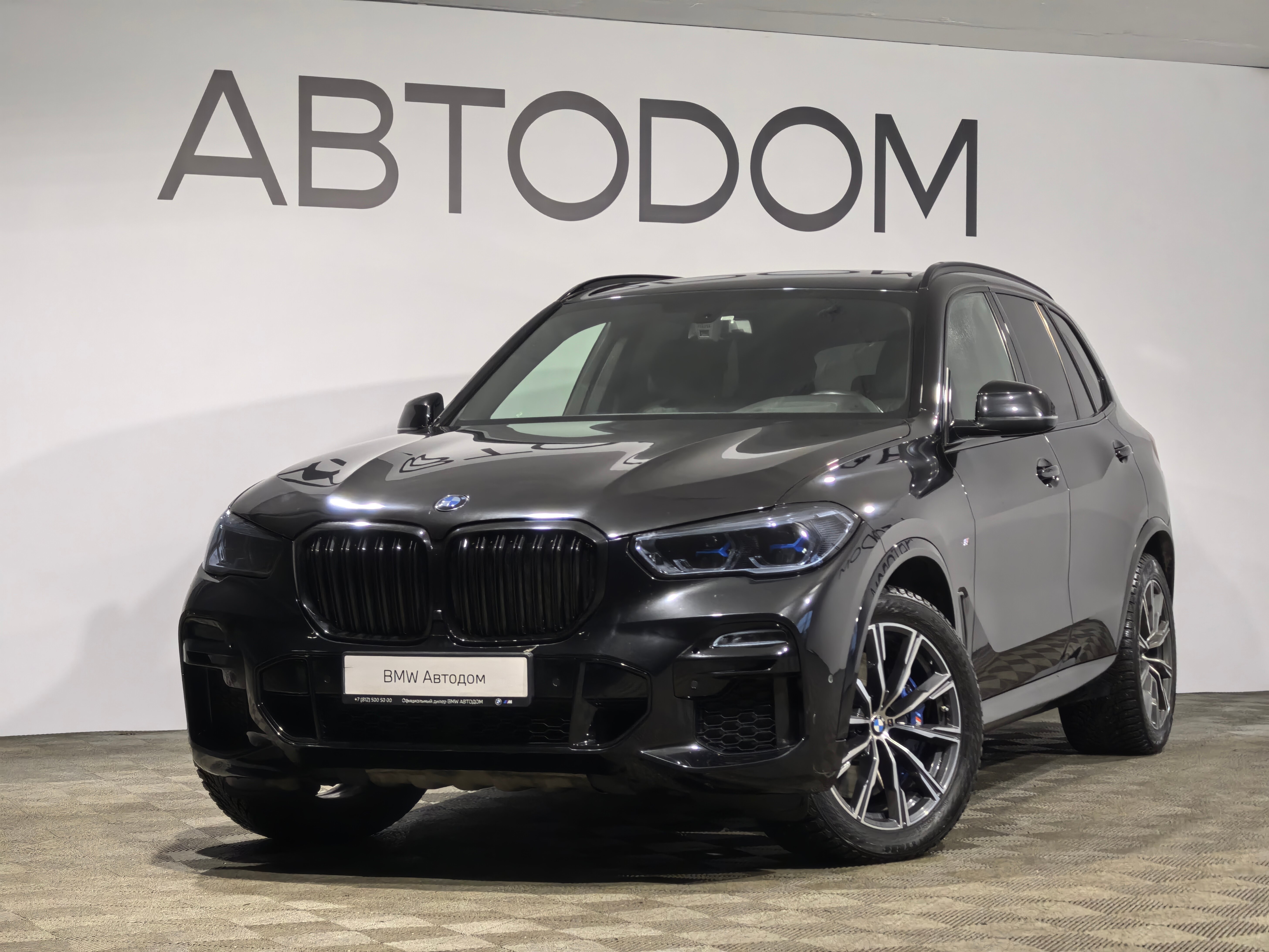 Автомобиль BMW X5 IV поколение (G05) 3.0d AT 4WD (249 л.с.) M Sport Pro Чёрный 2020 с пробегом 72 948 км
