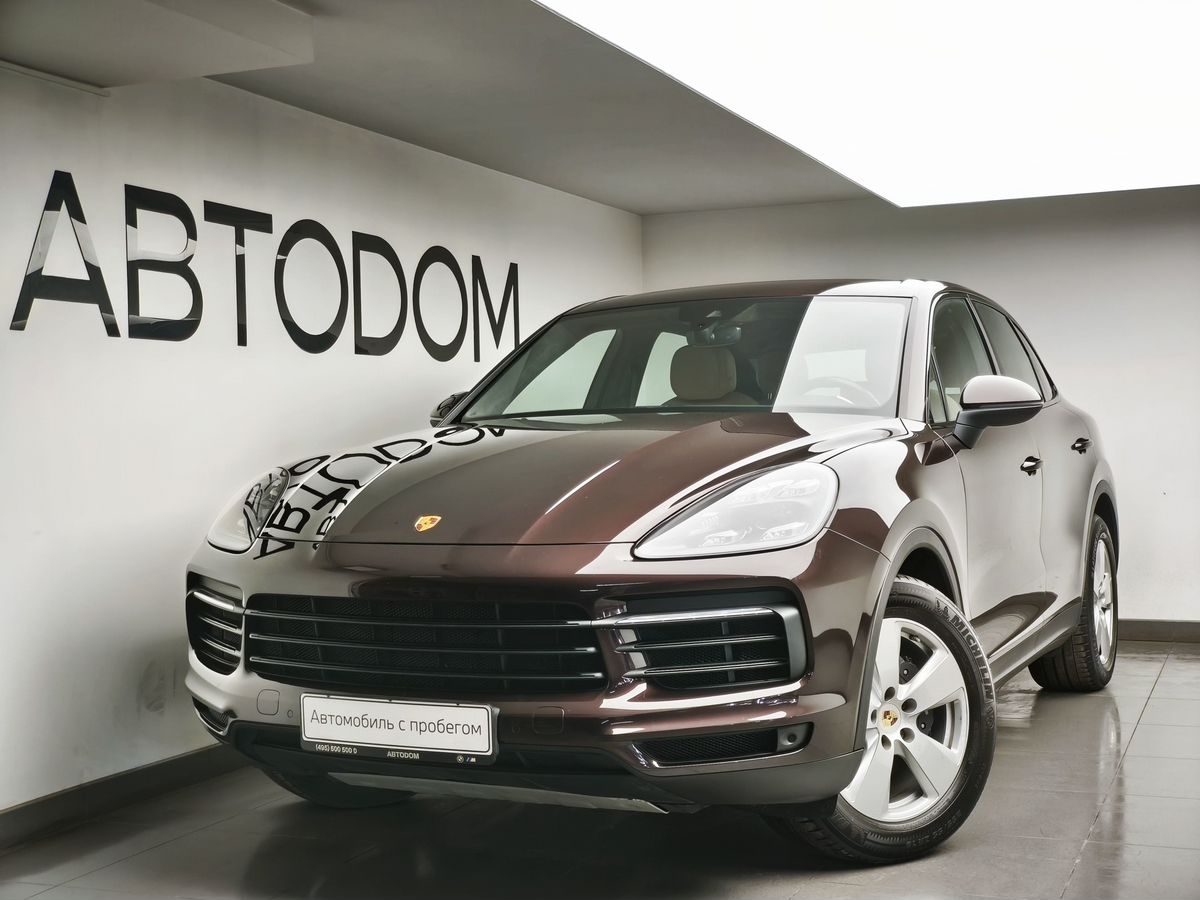 Porsche Cayenne III поколение 3.0 AT 4WD (340 л.с.) Base Коричневый 2018 с пробегом 29 228 км