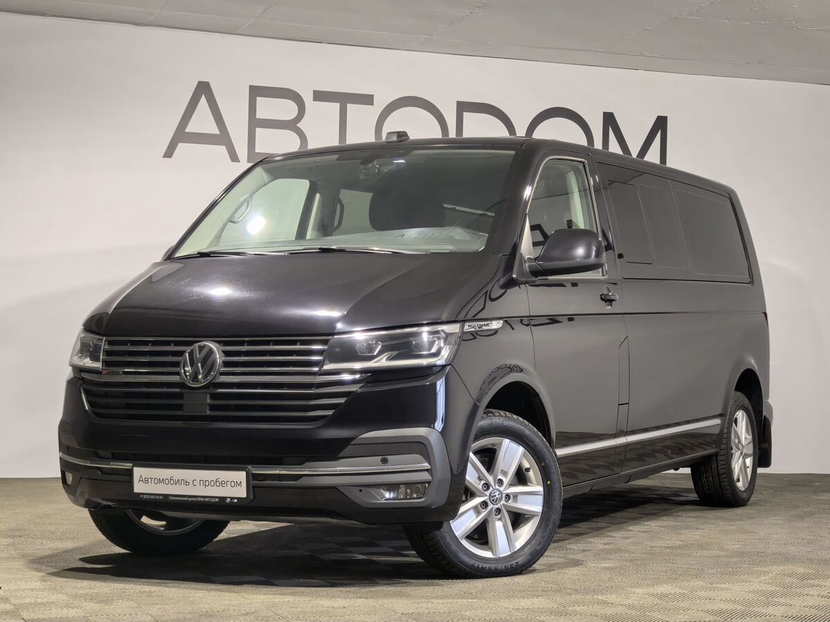 Volkswagen Multivan IV (T6) [рестайлинг] 2.0d AMT 4WD (150 л.с.) Comfortline Long Чёрный 2021 с пробегом 90 109 км