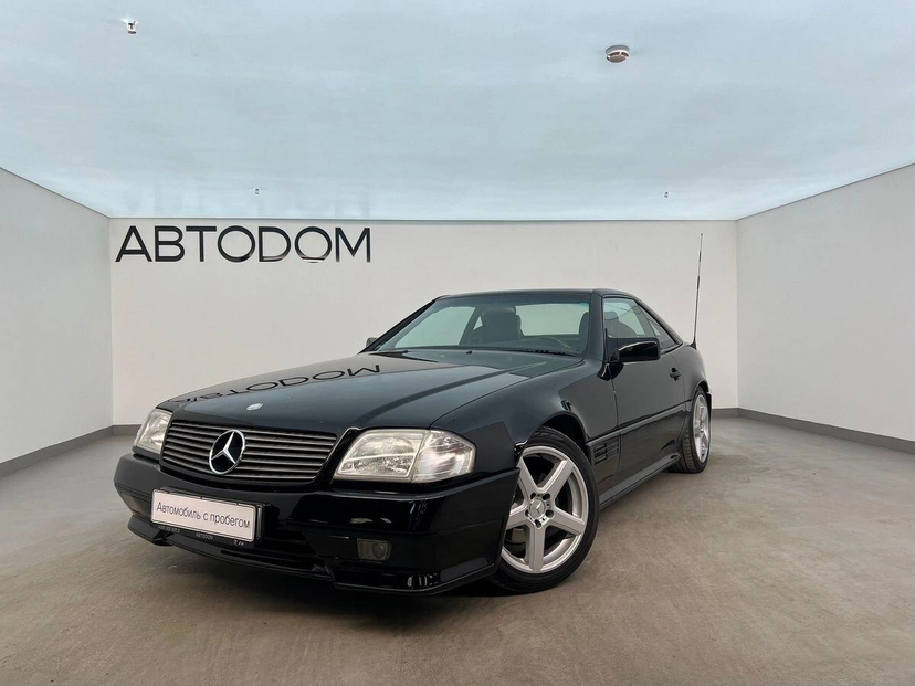 Автомобиль Mercedes-Benz SL IV поколение (R129) 3.2 AT (231 л.с.) Base Чёрный 1993 с пробегом 164 655 км