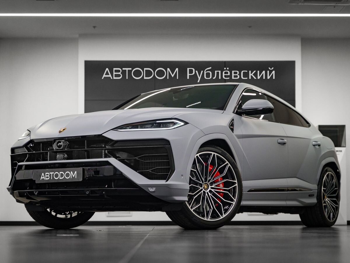 Автомобиль Lamborghini Urus I [рестайлинг] 4.0hyb AT 4WD (800 л.с.) SE Серый 2025 с пробегом 43 км