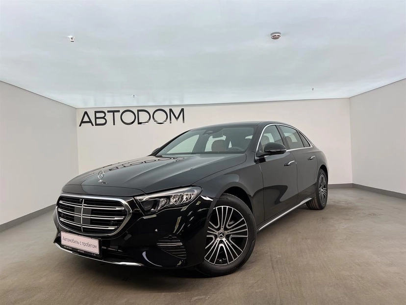 Автомобиль Mercedes-Benz E-Класс VI поколение (W214/S214) 2.0 AT 4Matic (204 л.с.) Base Чёрный 2025