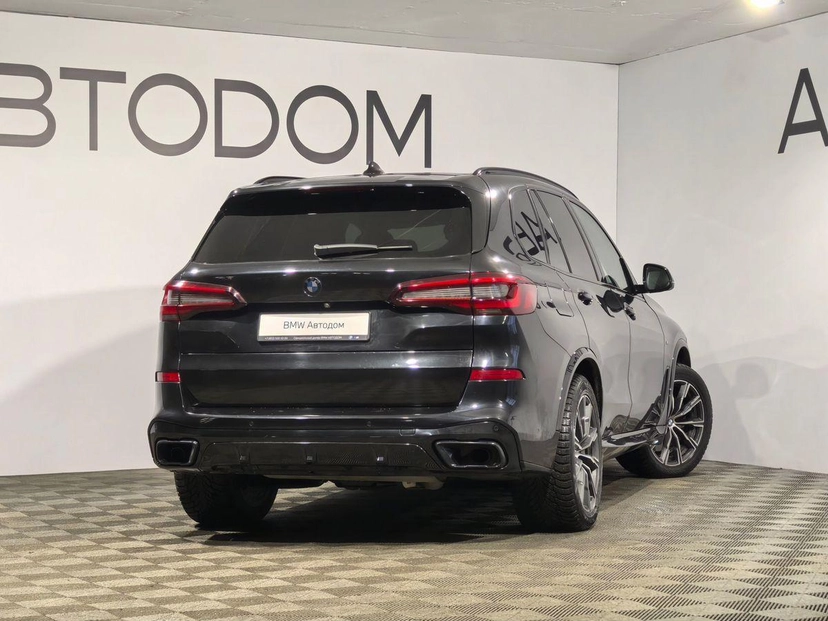 Автомобиль BMW X5 IV поколение (G05) 3.0d AT 4WD (249 л.с.) M Sport Pro Чёрный 2020 с пробегом 72 948 км