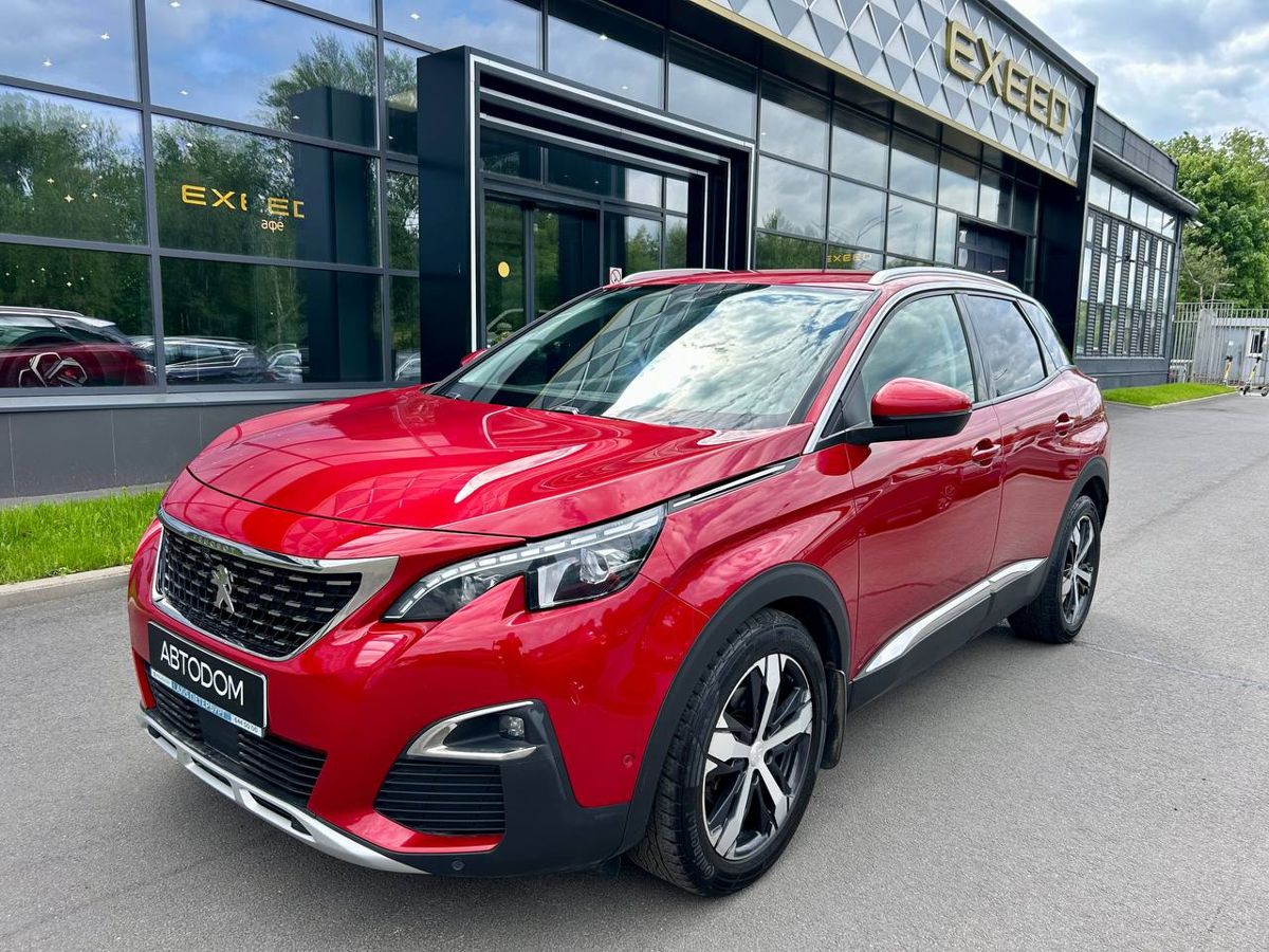 Peugeot 3008 II поколение 1.6 AT (150 л.с.) Active Красный 2018 с пробегом 111 196 км