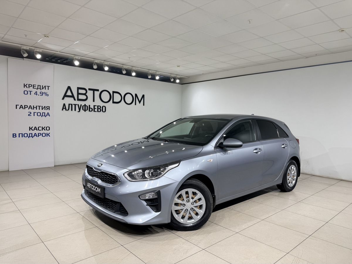 Kia Ceed III поколение 1.6 AT (128 л.с.) Comfort Серебристый 2018 с пробегом 132 256 км