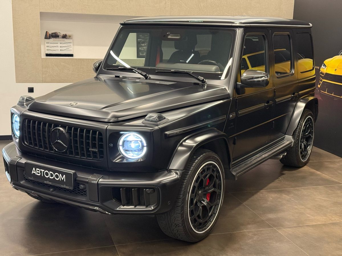 Mercedes-Benz G-Класс AMG II (W463) [рестайлинг] G 63 4.0 AT 4Matic (585 л.с.) AMG G 63 Чёрный 2025 с пробегом 24 330 км