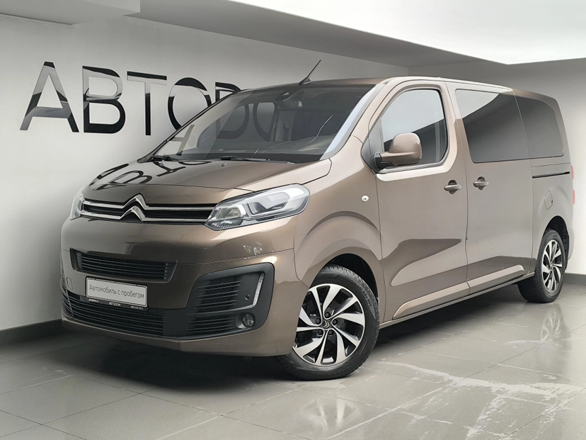Автомобиль Citroen SpaceTourer I поколение 2.0d AT XL (7 мест) (150 л.с.) Business Lounge Коричневый 2018 с пробегом 141 744 км