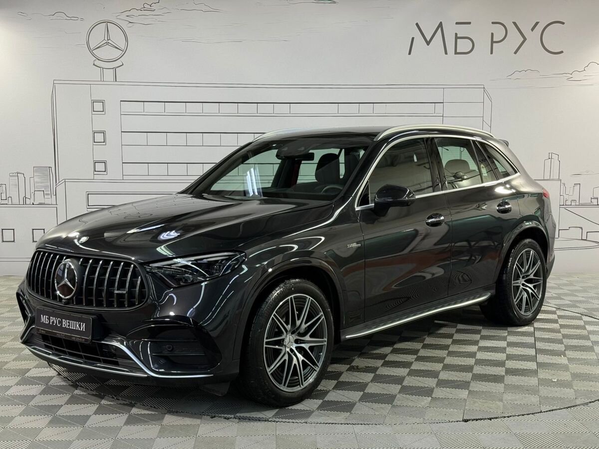 Автомобиль Mercedes-Benz GLC AMG II поколение (X254) 2.0 AT 4WD (421 л.с.) Base Серый 2025 с пробегом 32 км