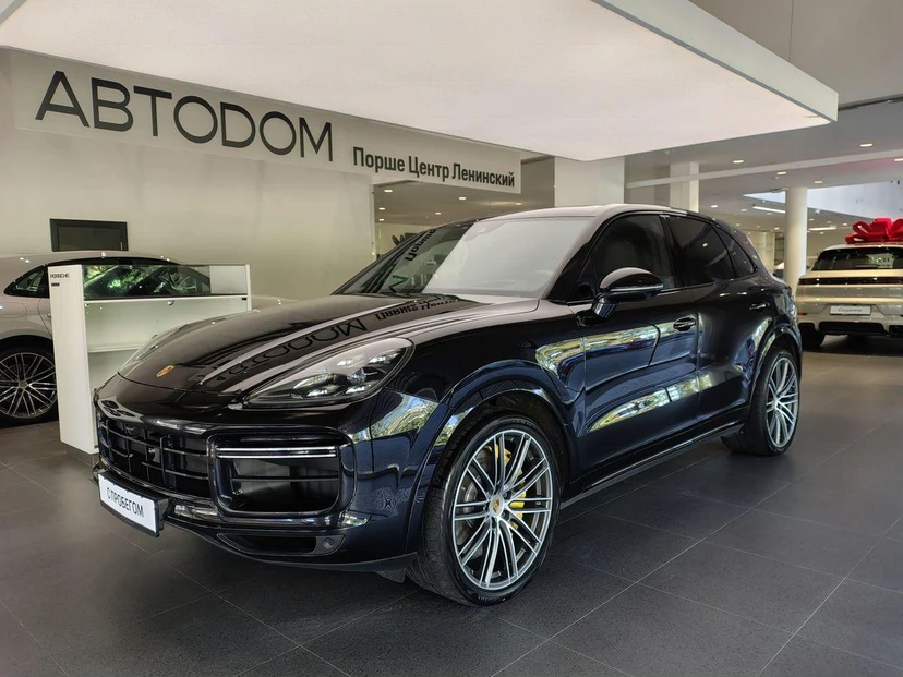 Porsche Cayenne III поколение Turbo 4.0 AT 4WD (550 л.с.) Turbo Чёрный 2019 с пробегом 79 546 км