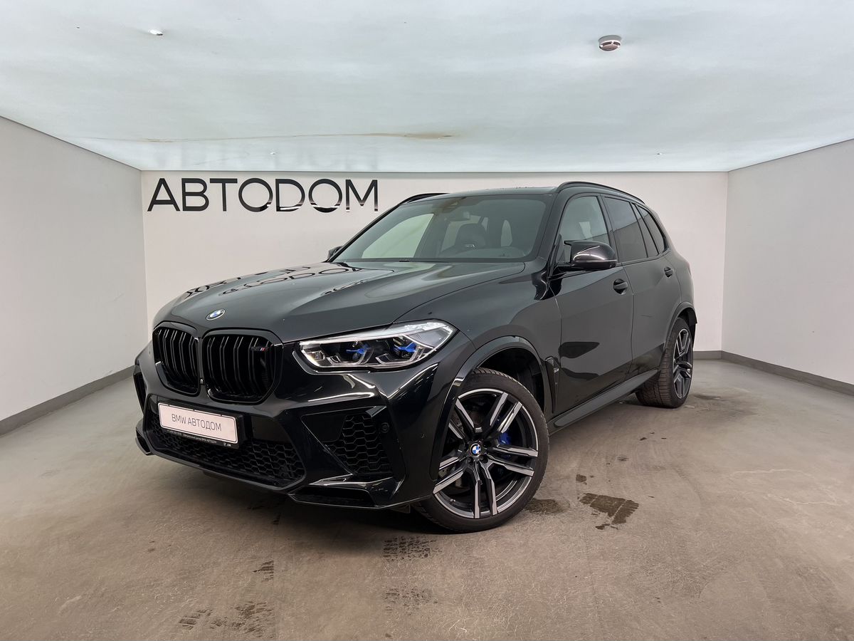 BMW X5 M III поколение (F95) 4.4 AT 4WD (600 л.с.) SE Чёрный 2020 с пробегом 83 292 км
