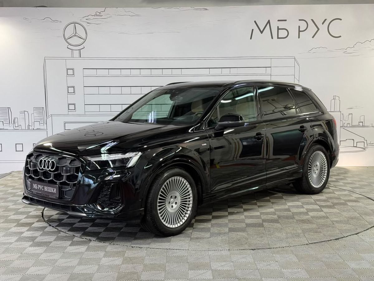 Audi Q7 II (4M) [2-й рестайлинг] 2.0 AT 4WD (252 л.с.) 45 TFSI quattro tiptronic Чёрный 2024 с пробегом 18 754 км