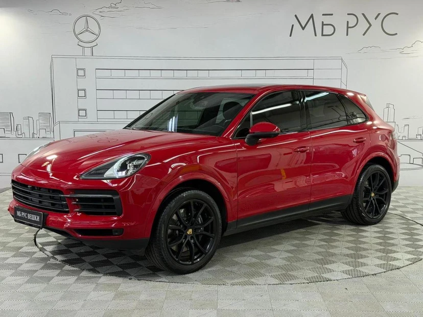 Porsche Cayenne III поколение 3.0 AT 4WD (340 л.с.) Base Красный 2021 с пробегом 62 800 км