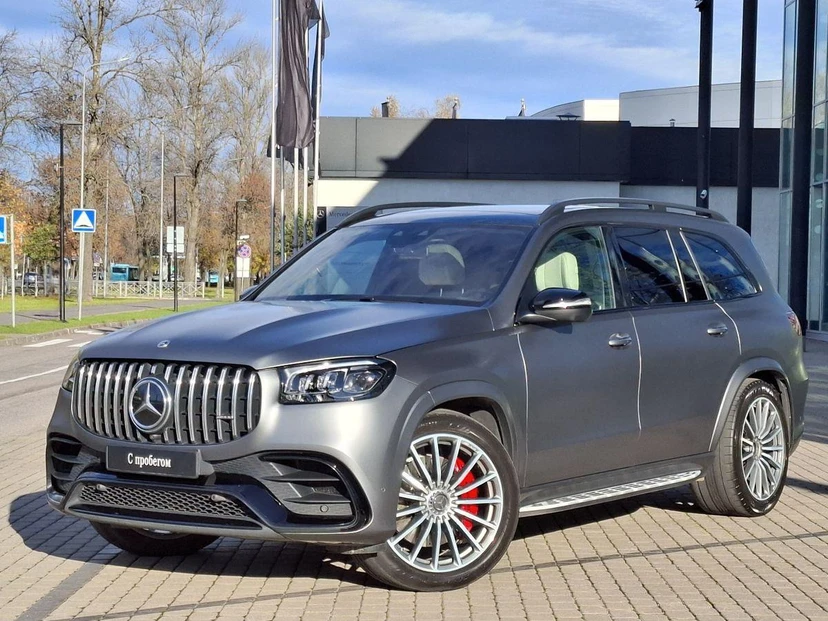 Mercedes-Benz GLS AMG II поколение (X167) 63 AMG 4.0 AT 4Matic (612 л.с.) AMG Серый 2021 с пробегом 136 912 км