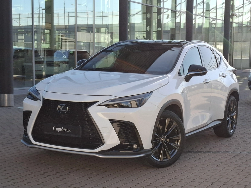 Автомобиль Lexus NX II поколение 2.4 AT 4WD (279 л.с.) Base Белый 2021 с пробегом 19 145 км