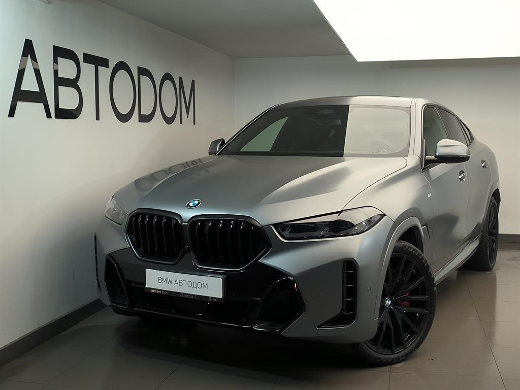 Автомобиль BMW X6 III (G06) [рестайлинг] 3.0d AT 4WD (340 л.с.) Base Серый 2025 