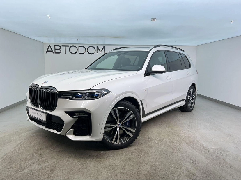 Автомобиль BMW X7 I поколение (G07) 3.0d AT 4WD (340 л.с.) M Sport Pro Чёрный 2022 с пробегом 72 693 км