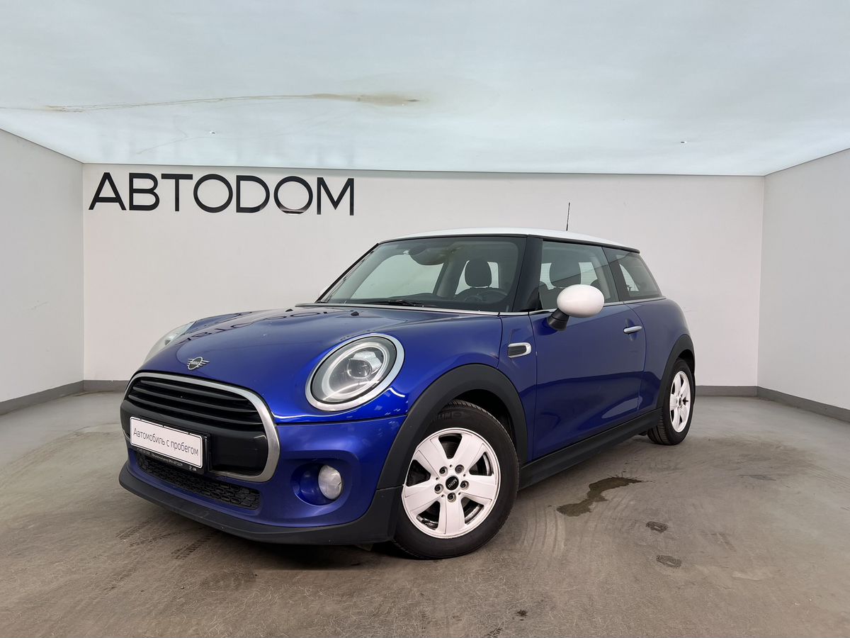MINI Hatch III (F55/F56) [рестайлинг] Cooper 1.5 AMT (136 л.с.) Cooper Синий 2018 с пробегом 148 541 км