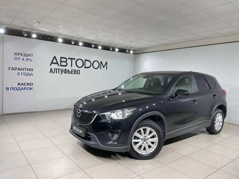 Автомобиль Mazda CX-5 I поколение 2.0 AT 4WD (160 л.с.) Base Чёрный 2012 с пробегом 247 447 км