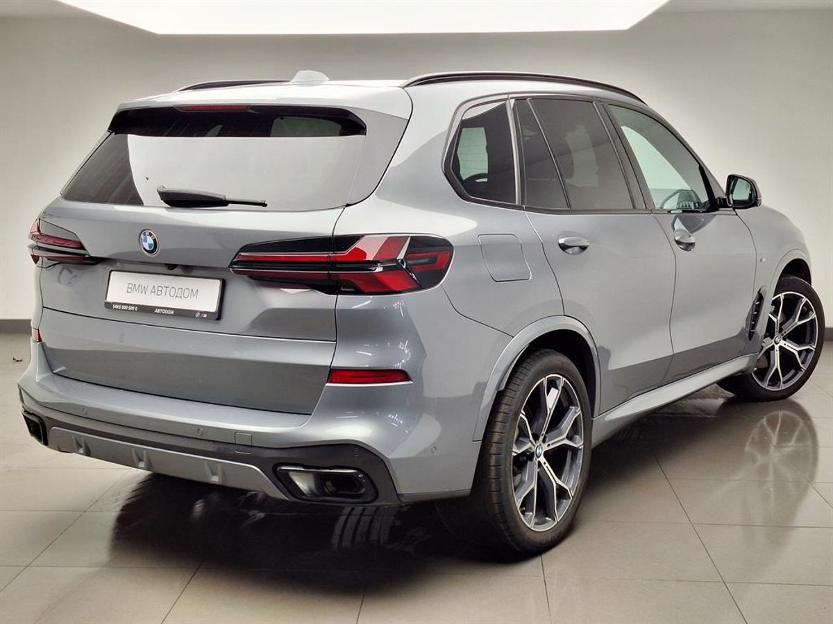 Автомобиль BMW X5 IV (G05) [рестайлинг] 3.0d AT 4WD (298 л.с.) Base Серый 2023 с пробегом 28 055 км