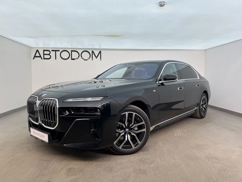 BMW 7 серии VII поколение (G70) 3.0d AT 4WD (286 л.с.) M Sport Чёрный 2024 с пробегом 27 999 км