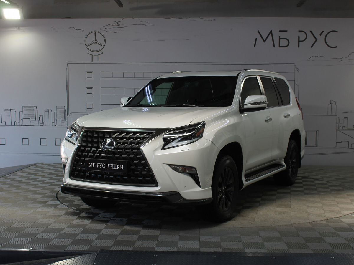 Lexus GX II [2-й рестайлинг] 4.6 AT 4WD (296 л.с.) Executive 5 (2019-2021) Белый 2020 с пробегом 77 574 км