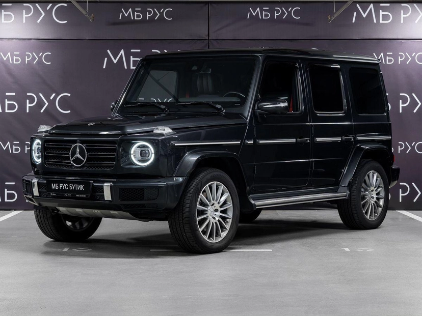 Автомобиль Mercedes-Benz G-Класс III поколение (W463) 350 2.9d AT 4Matic (286 л.с.) Base Чёрный 2021 с пробегом 60 000 км